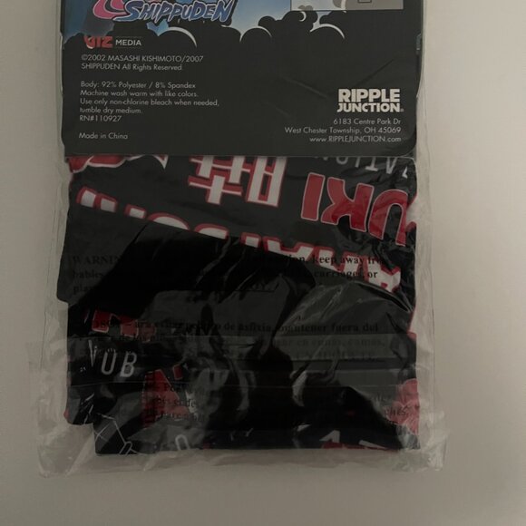 Naruto Shippuden Men’s Boxer Briefs Size Large Two Pair Anime Merch - Picture 2 of 4